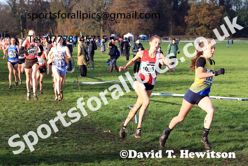 Senior Women and Under-23s, 2023 British Athletics Cross Challenge, Sefton Park, Liverpool. Photo: David T. Hewitson/Sports for All Pics